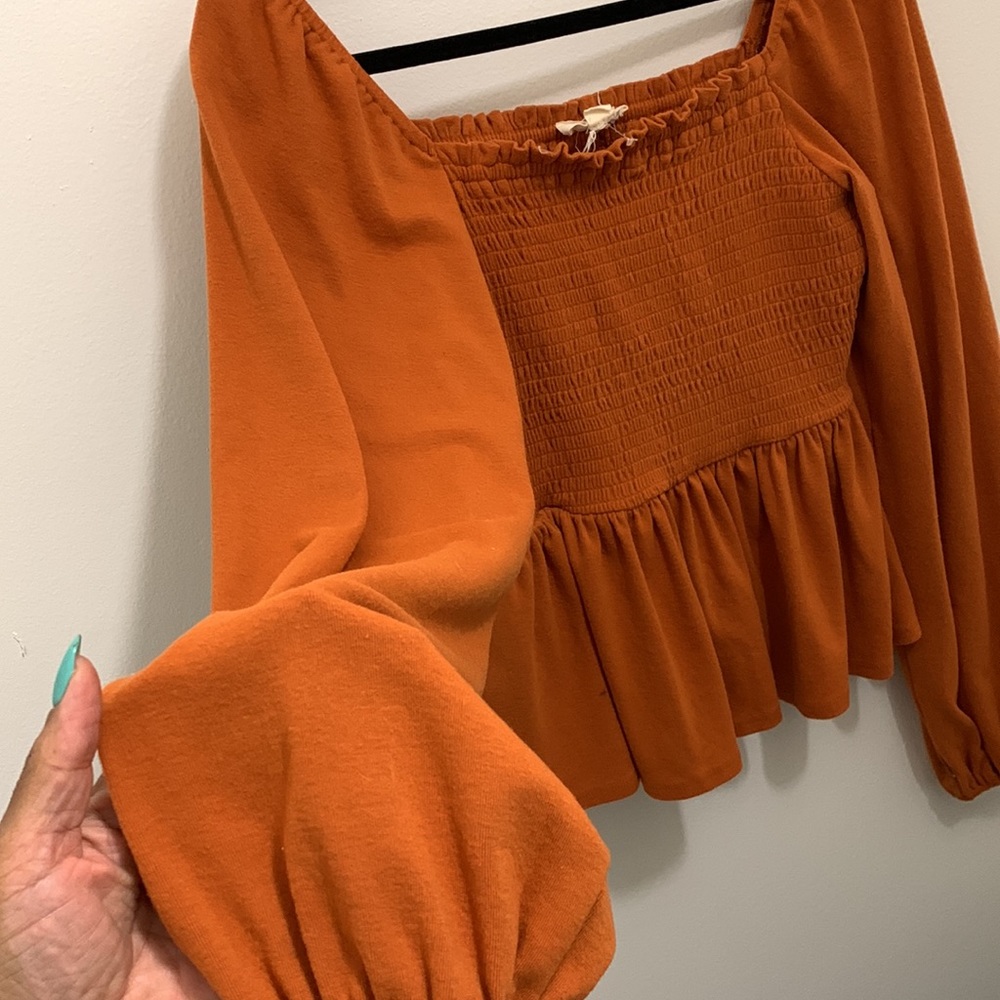 Fashion on earth off the shoulder peplum top - Picture 6 of 11